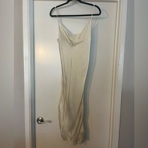 Wilfred Only Ruched Slip Dress